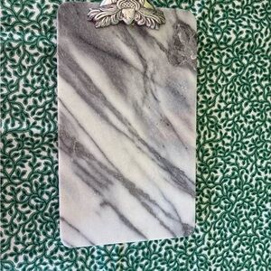 Elegant Gray Marble Cheese Board Georges Briard serving vintage rare gift great